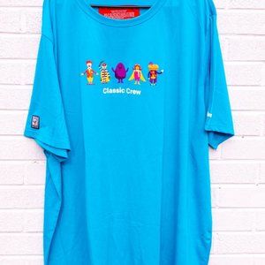 McDonald's CLASSIC CREW Employee T Shirt 4X-Large RONALD Hamburglar GRIMACE etc